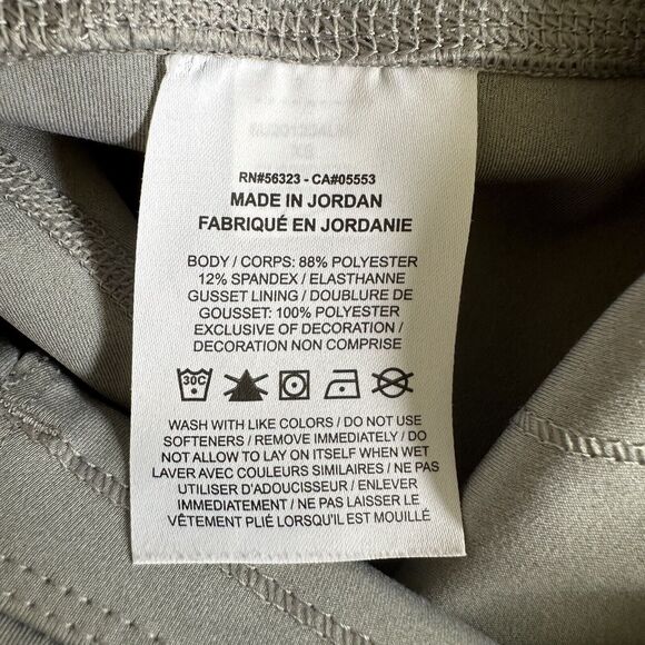 Nike Rainbow Stripe Dri Fit High Rise Yoga Leggings Gray XS - Picture 7 of 7